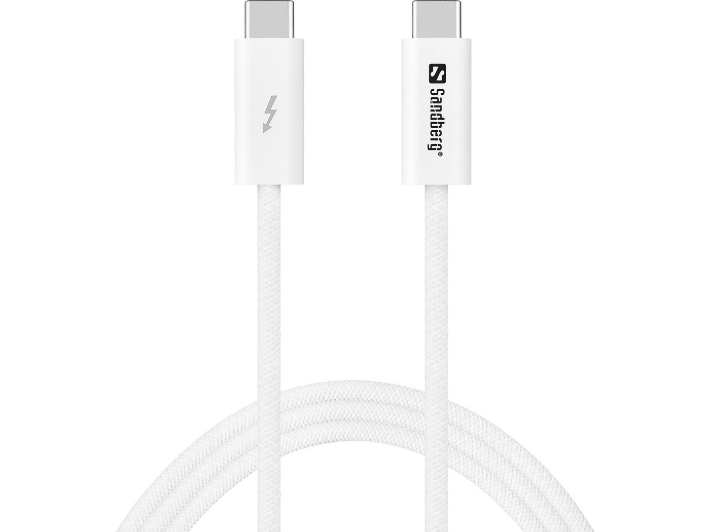 Sandberg USB-C>C USB4 240W+40Gbps, 1M (1 m, USB 4, 240 W), USB Kabel - Bild 4