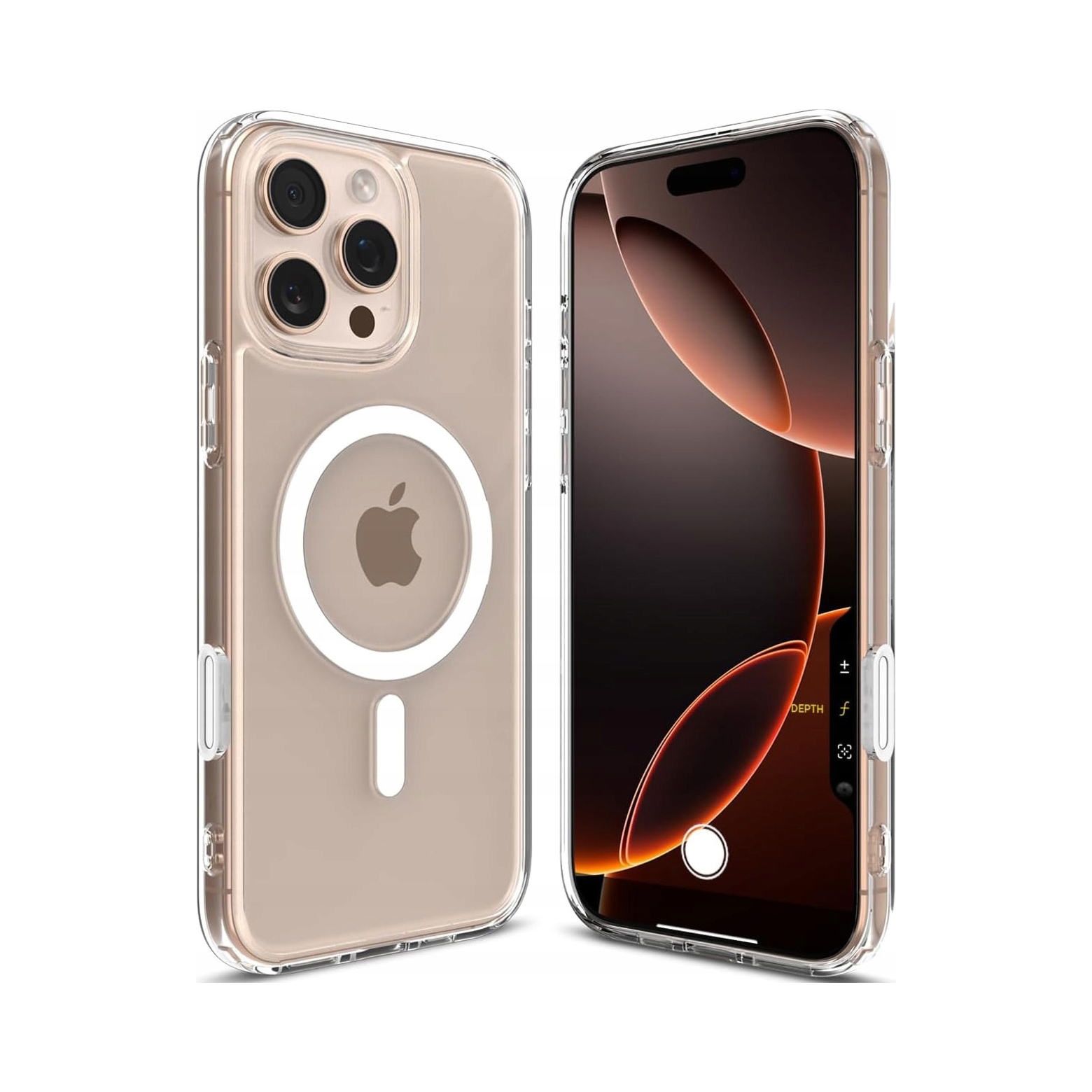 Spigen Ultra Hybrid T Magfit (Apple iPhone 16 Pro Max), Smartphone Hülle, Transparent, Weiss - Bild 3