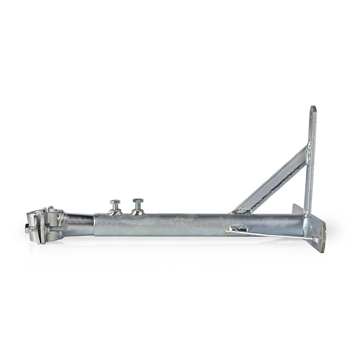 Nedis Satelliten-Wandhalterung - Satellitenschüssel - Antennen - Tv-Mast - 350 mm - Stahl - Silbe (Spiegel + Antennen Montage), SAT Zubehör, Silber - Bild 4