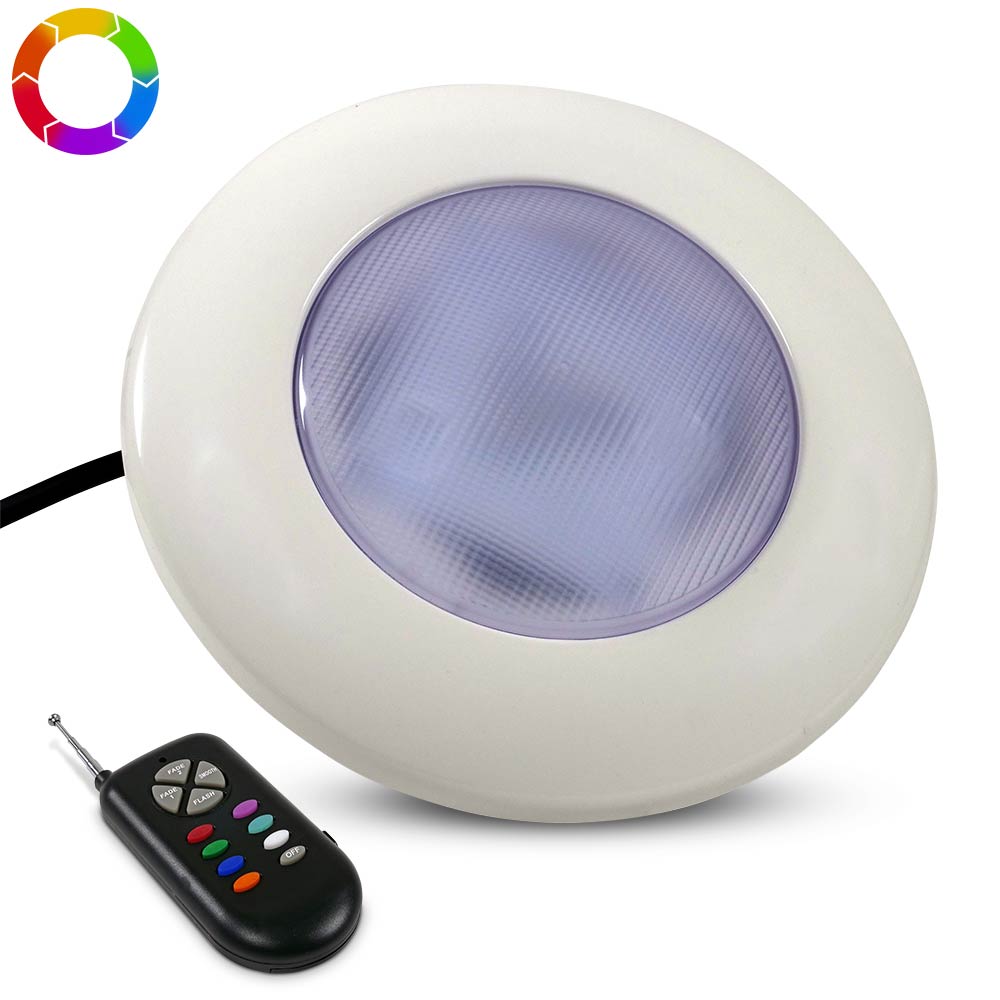 Astralpool Led-strahler Rgb Mit Frontring Par 56 + Fernbedienung