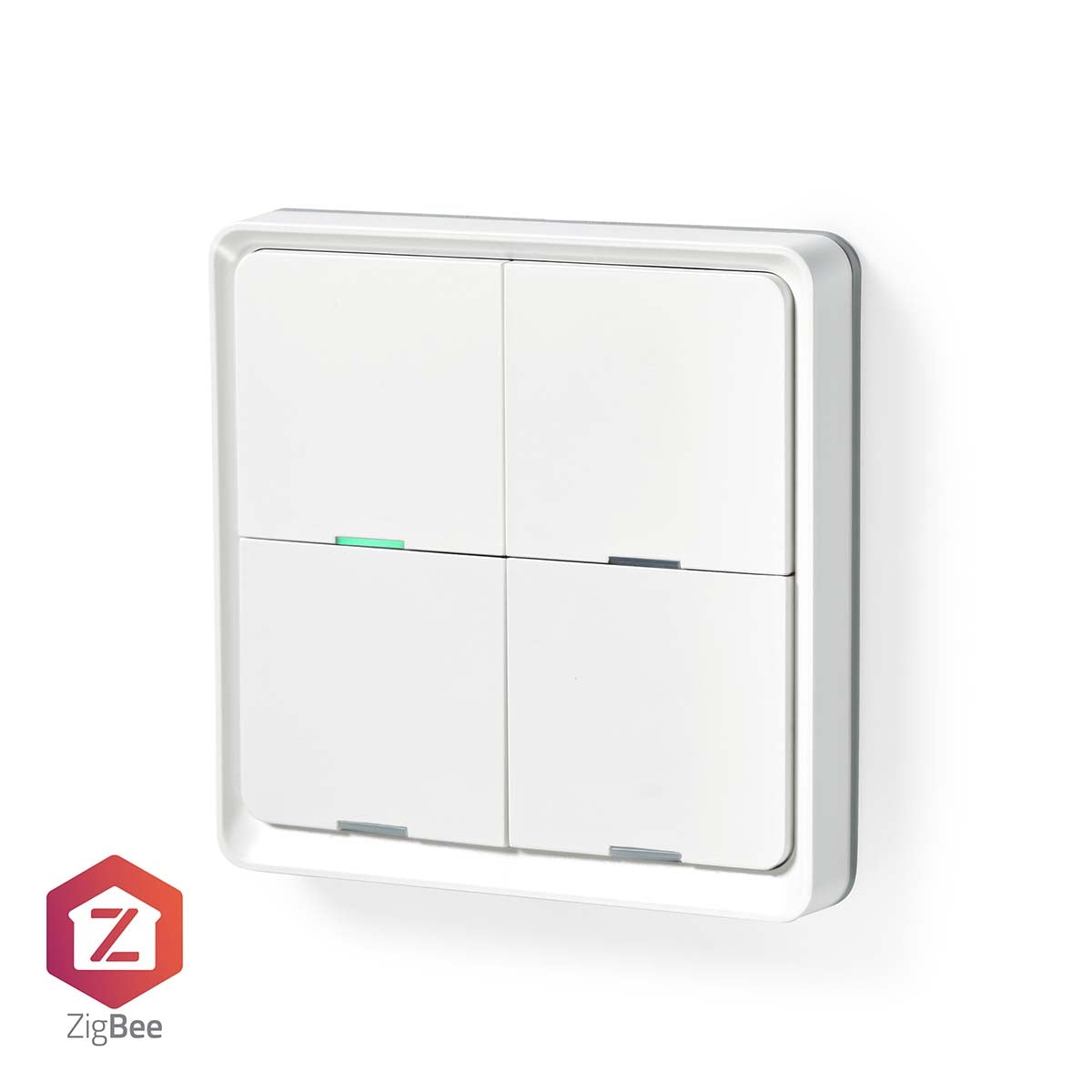 Nedis Weiss Lichtschalter + Storenschalter, Zbws40wt Smartlife Wifi Wandschalter, - Bild 6