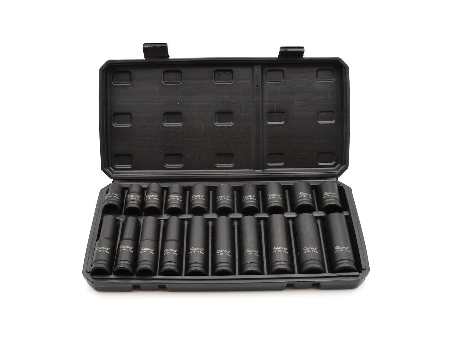 Import Satz Langer Und Kurzer Schlagschrauber-einsätze 1/2" 10-19mm (10)