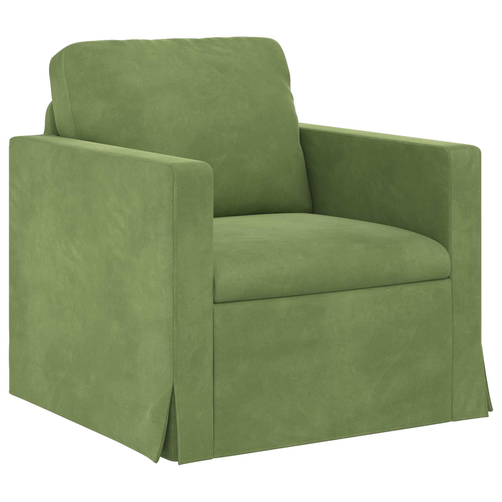 Sofa Light Green 78 X 78 X 80 Cm Velvet Vidaxl