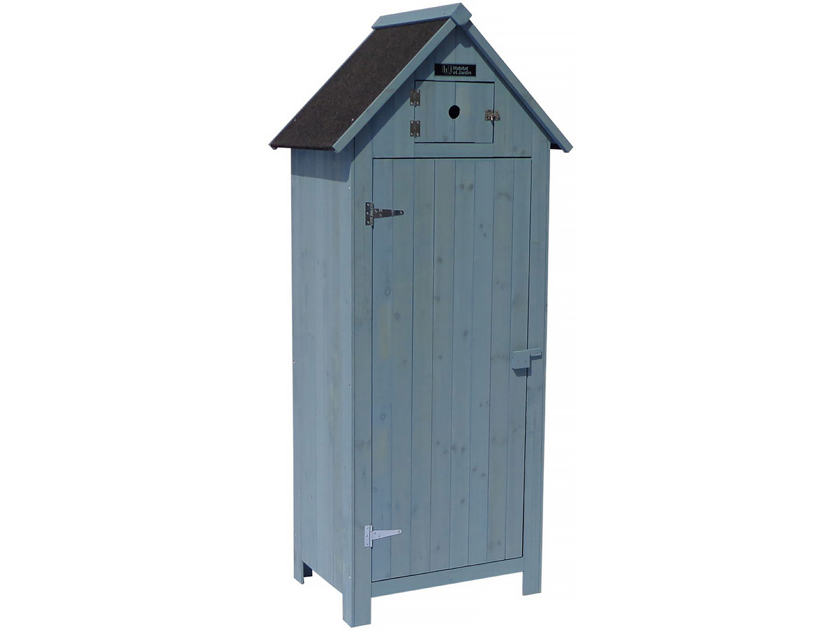 Habitat Et Jardin - Armoire De Jardin 'cabanon' - 77 X 54.5 X 179 Cm