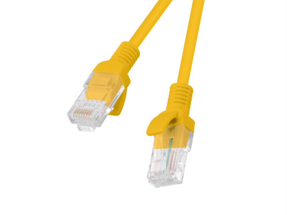 Lanberg Orange Kabel Ethernet Lan 0,5 M