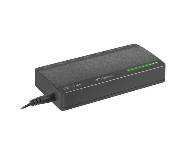 Lanberg DSP1-1008 8-Port Gigabit Unmanaged Switch - Bild 6