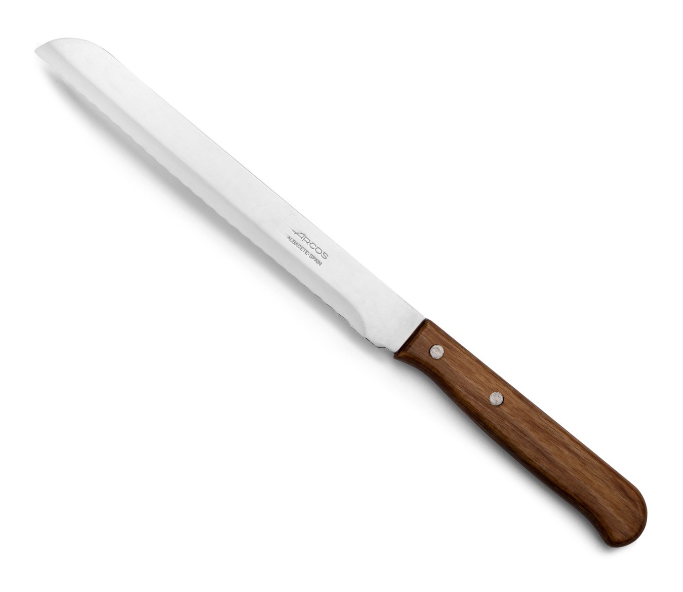 Arcos Mehrfarbig Brotmesser Latina 101501 In Nitrum Edelstahl Und Mango In Pressholz Mit 17 Cm Klinge In Blisterverpackung.