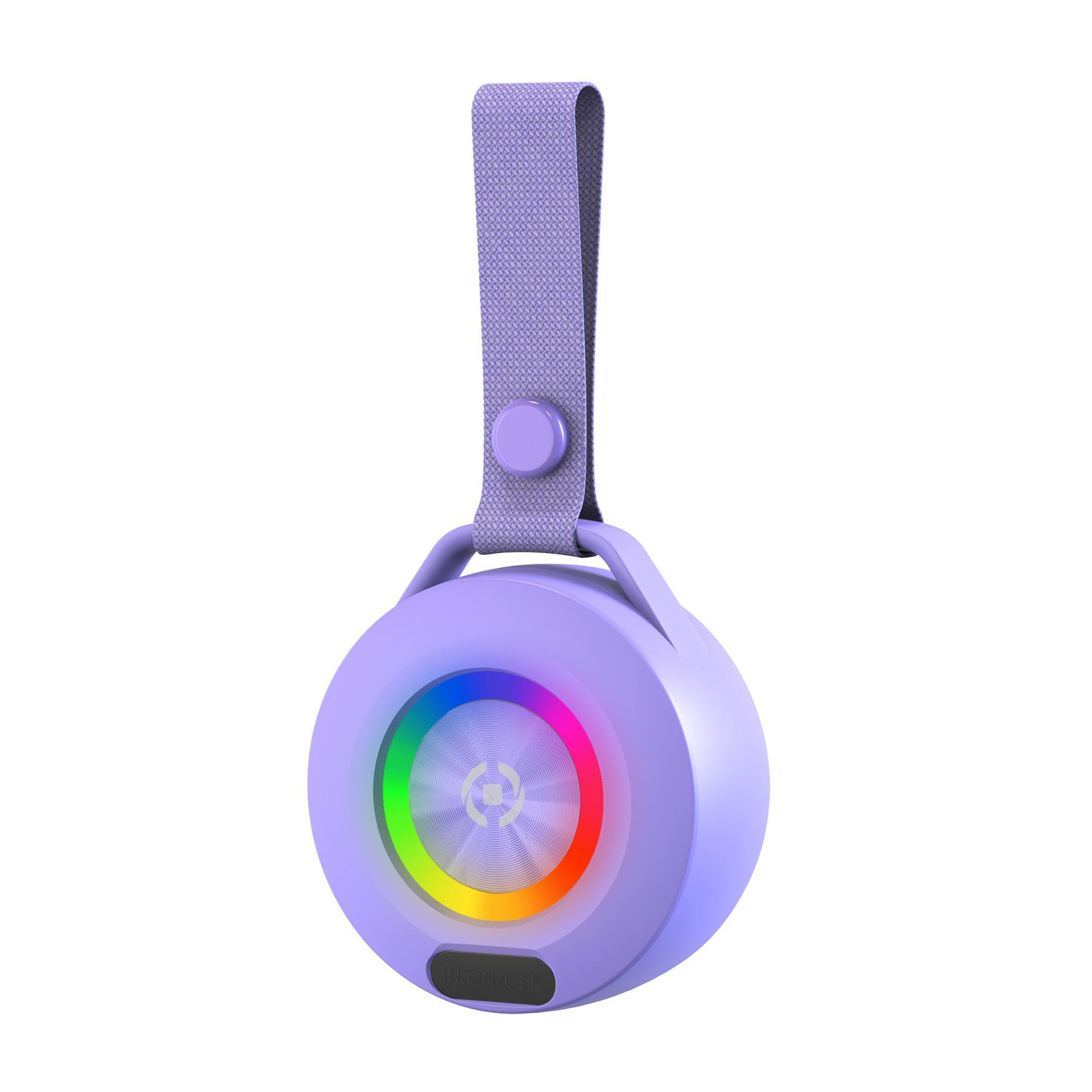 Celly Violett Lightbeatvl Tragbarer Lautsprecher Oder De Party Tragbarer Monophoner Lautsprecher Violet 5 W