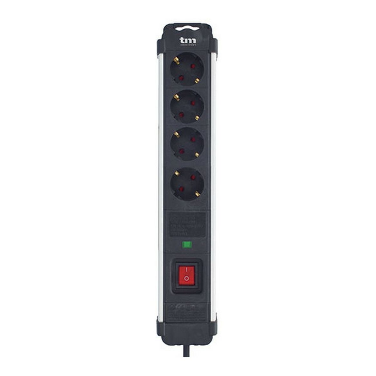 Tm Electron Tmuad404 Steckdosenleiste Schwarz 4 Schuko-Steckdosen 8436034268178