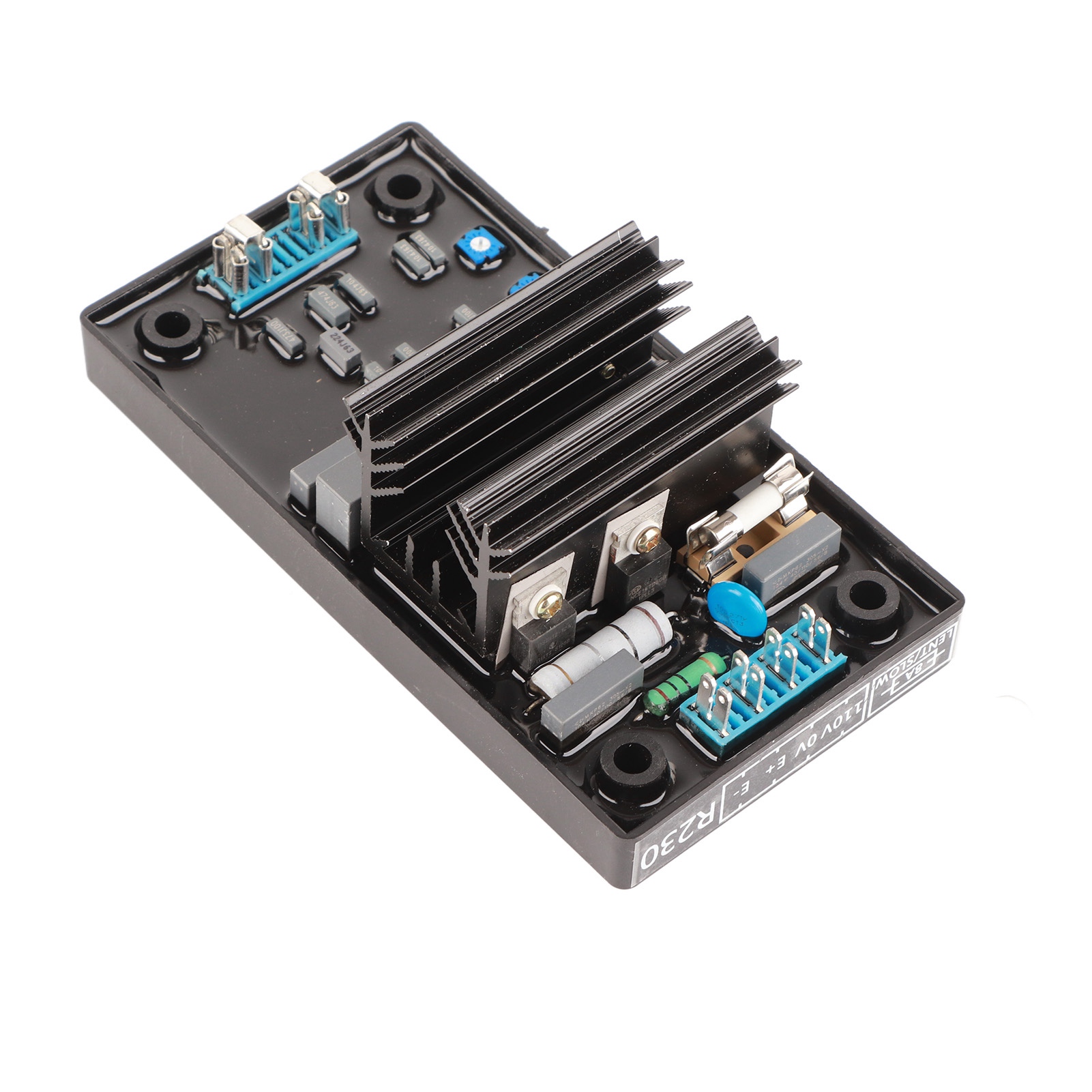 Régulateur de tension automatique R230 AVR pour alternateur à excitation shunt, ABS, plage 85-139 V, manuel fourni