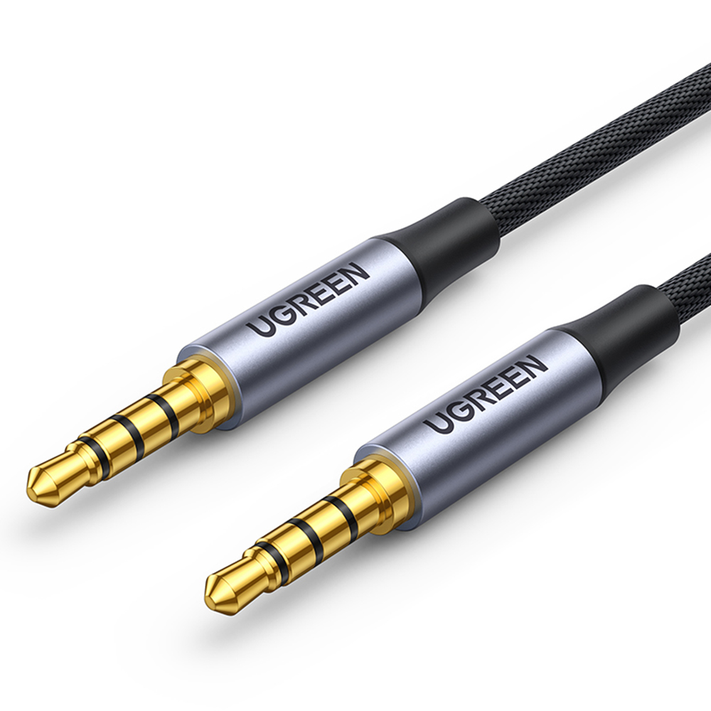 Joom Ugreen Schwarz Kabel Mini Jack 3.5Mm Av183, Aux, 3M (Schwarz) - Bild 6