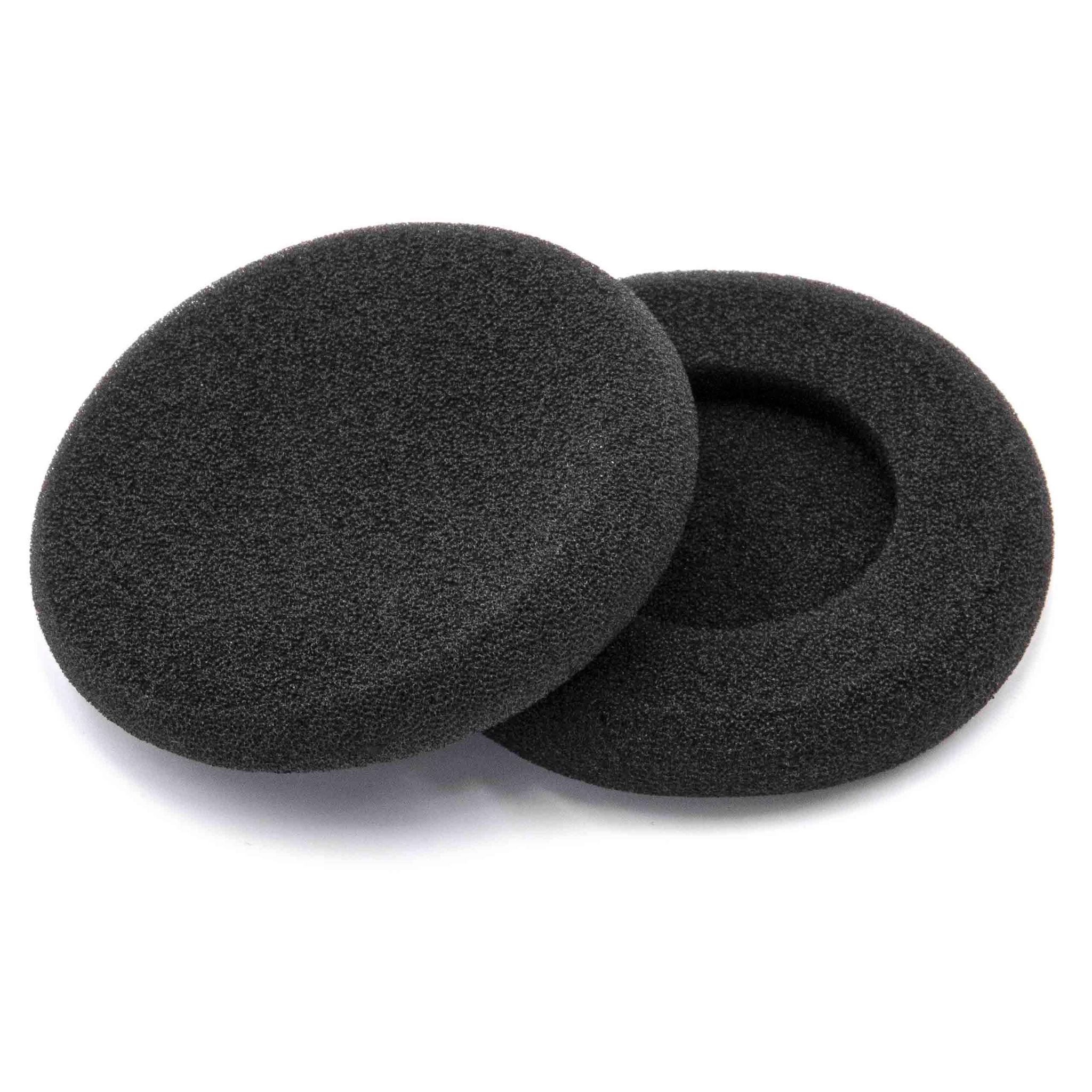 Vhbw 2x Ear Pad Cups Cushion Covers Compatible With Koss Porta Pro On-ear Headphones Headset - Black