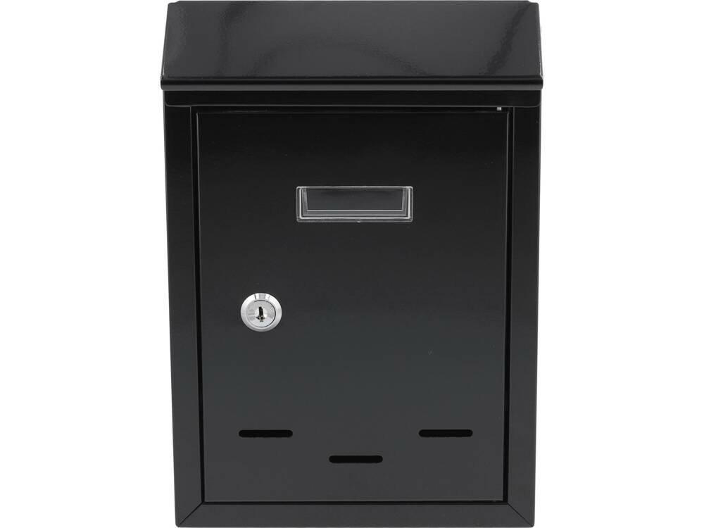 Vorel Schwarz Briefkasten 285X200x60mm 78540