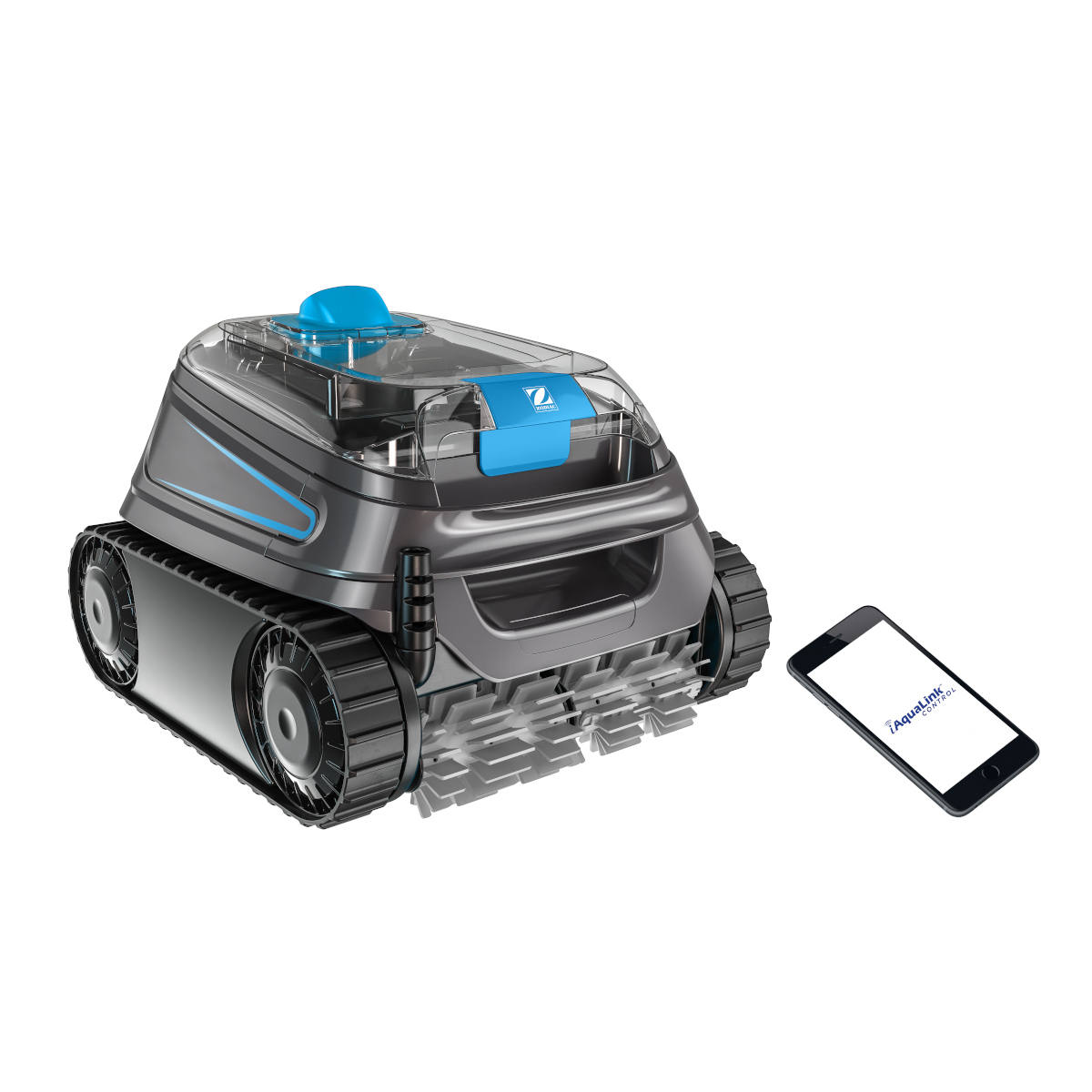 Zodiac Blau Boden, Wände Und Wasserleitung Des Elektrischen Poolroboters – Wlan Cnx 30 Iq Wifi