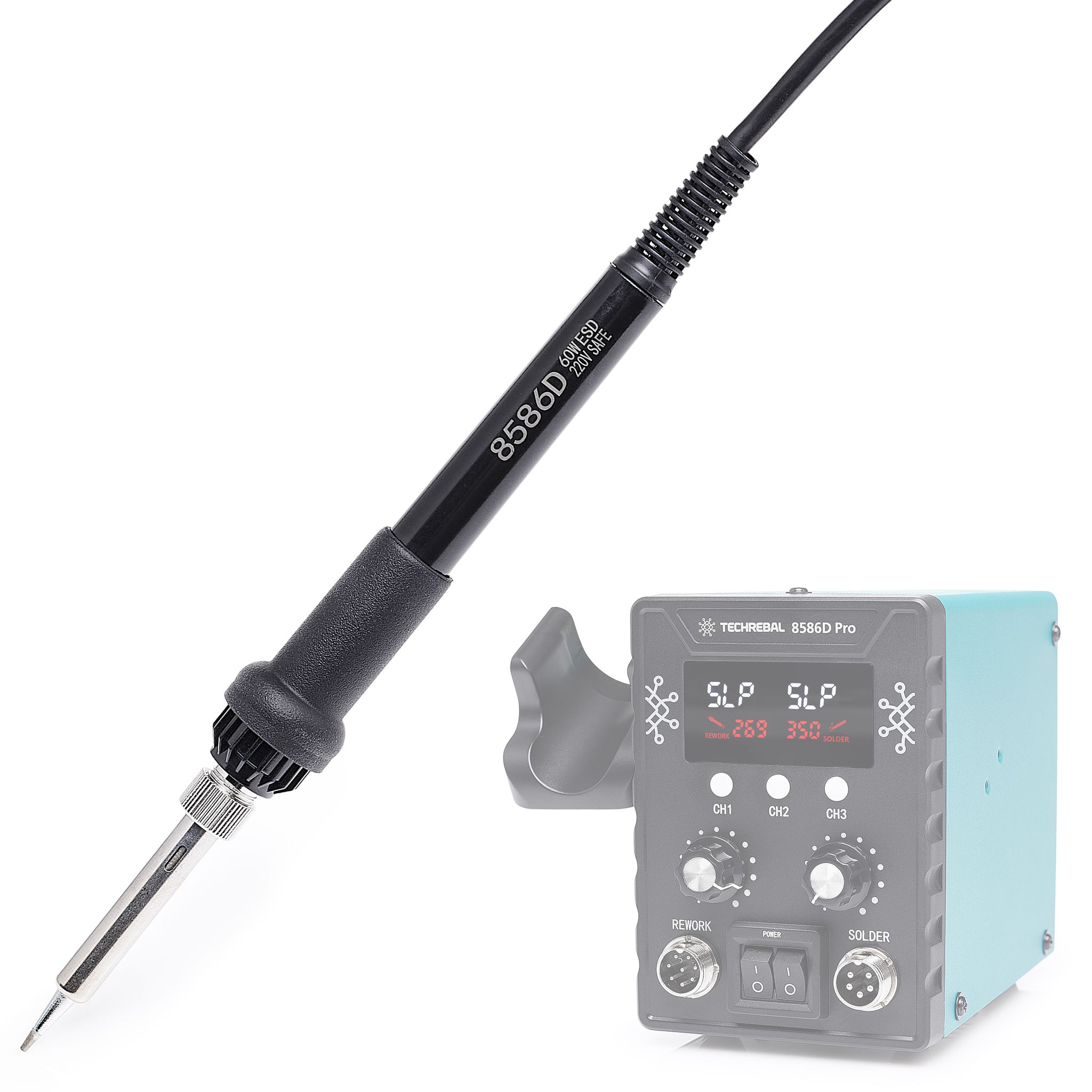 Oem Lötkolben Für Die Lötstation 8586D Pro