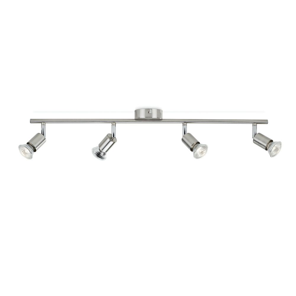 Philips Versilbert - Consumer Spot Limbali 4 Strahler Gu10 Anschluss Metall Farbe Chrom Ip20 Innen 915005221901 5030417E7 - Bild 4