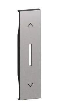 L.now Cover Commut. Tapparel 1 Modulo. Steel bticino Cod. Ks06 