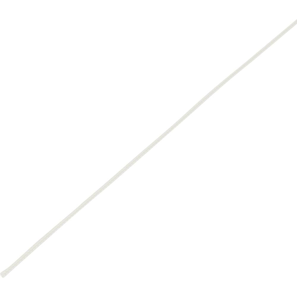 TRU Components 1565890 CBBOX0205-WHITE Geflechtschlauch Weiß PET 2 bis 5mm 10m