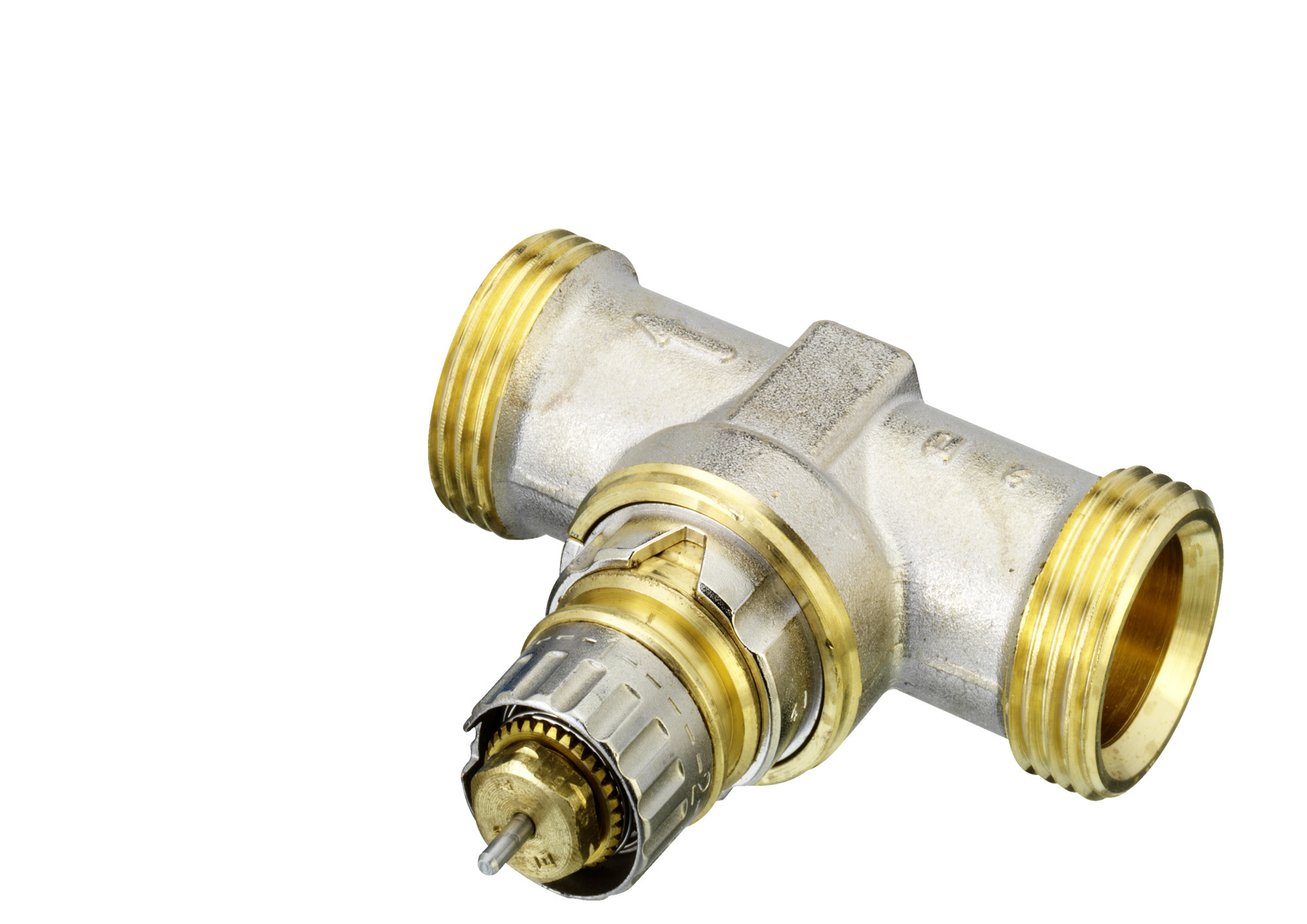 Danfoss Gelb Kühl- Und Heizventil Ra-C Durchgangsausführung, 2 X G 3/4" A