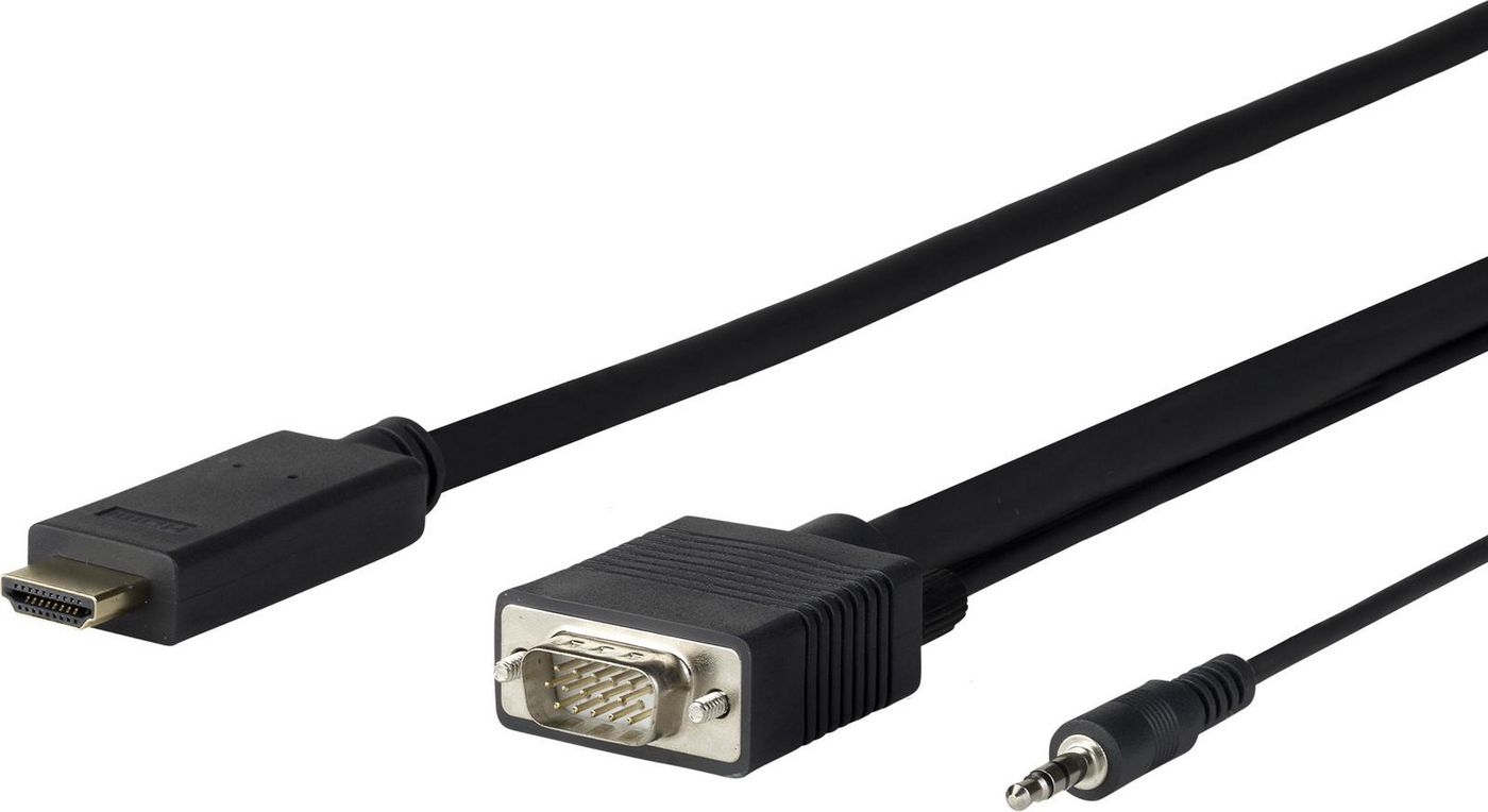 Vivolink Schwarz Pro Hdmi To Vga + Audio