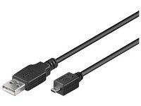 Microconnect Schwarz Usb 2.0-Kabel, 1,8 M