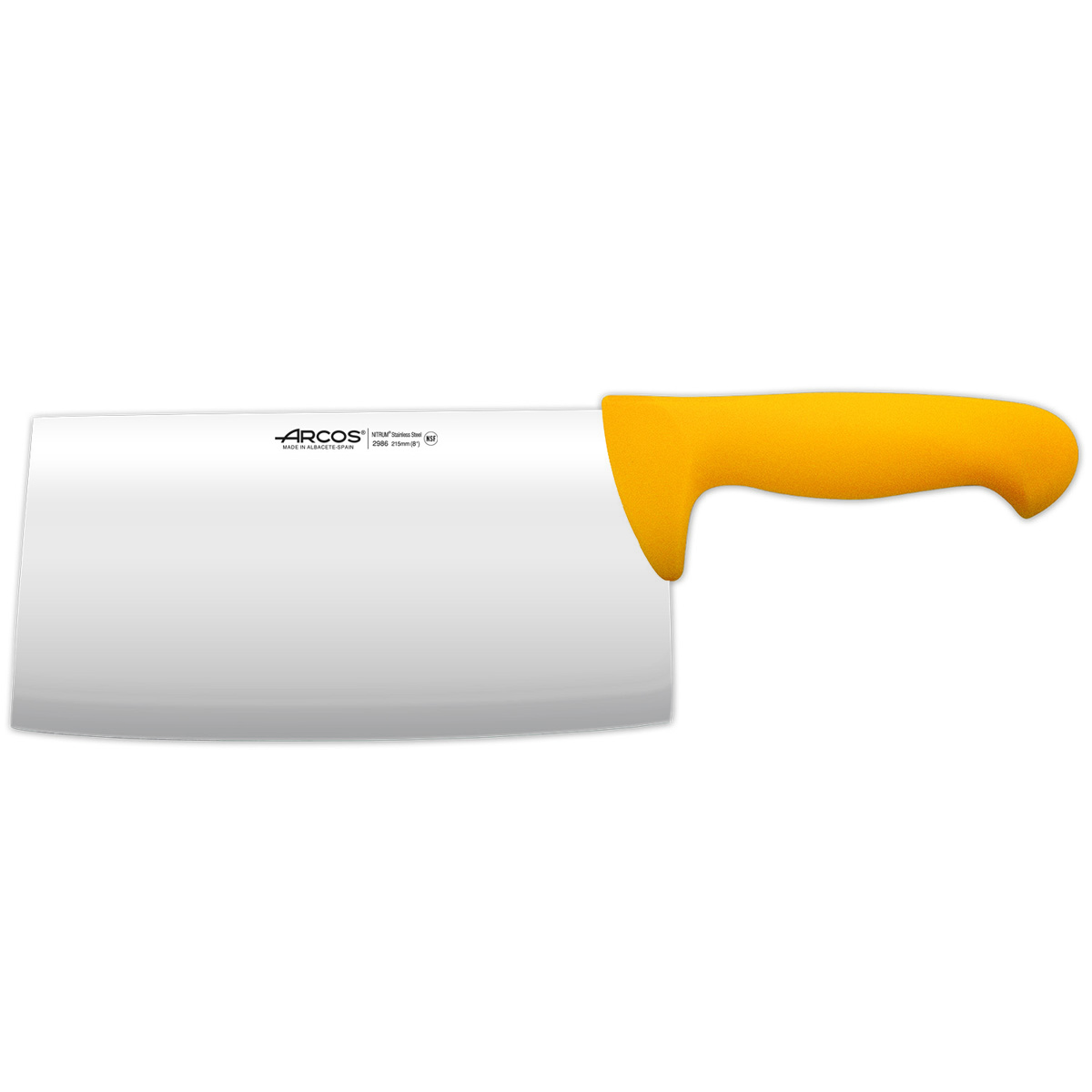 Arcos Silber/Gelb Hackmesser - Serie 2900, Küchenmesser, - Bild 3