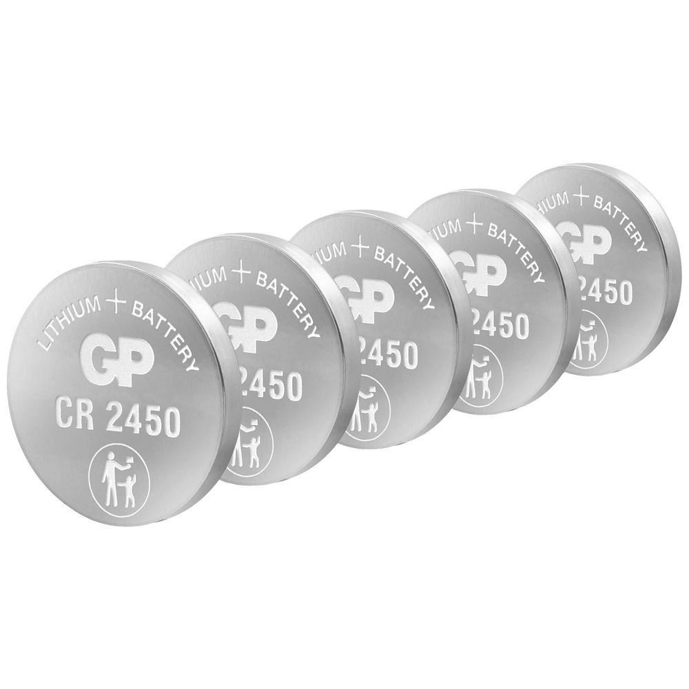 Gp Knopfzelle Cr2450 3 V 5 St. Lithium Gpcr2450std954c5