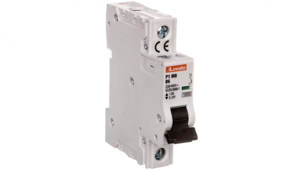 Oem Leistungsschalter 1P B 6A 10Ka Ac P1mb1pb06