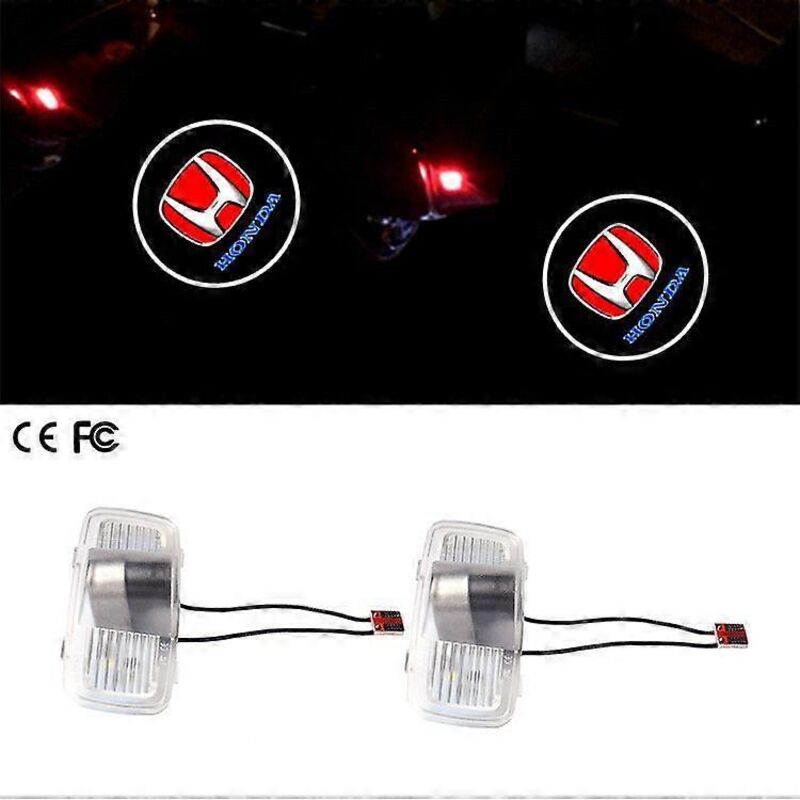 4 Pezzi Per Luci Di Benvenuto Honda, Luci Di Benvenuto Per Auto Odyssey Geshtu, Luci Proiettore Laser Per Portiere