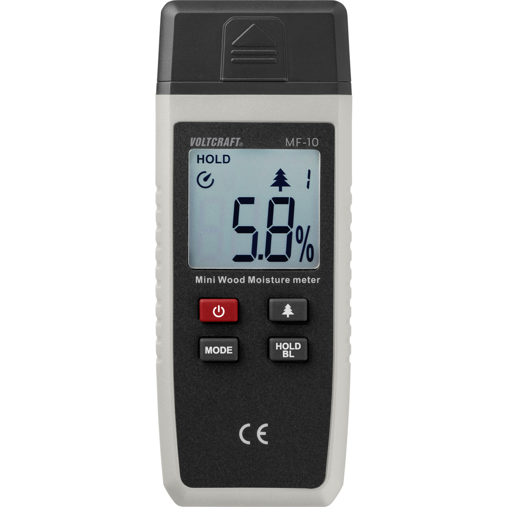 Voltcraft Mf-10 Materialfeuchtemessgerät Messbereich Holzfeuchtigkeit (Bereich) 2 Bis 40 %