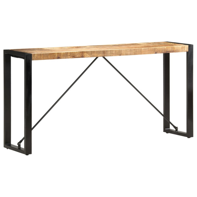 Table Console 150x35x76 Cm Bois De Manguier Massif Vidaxl