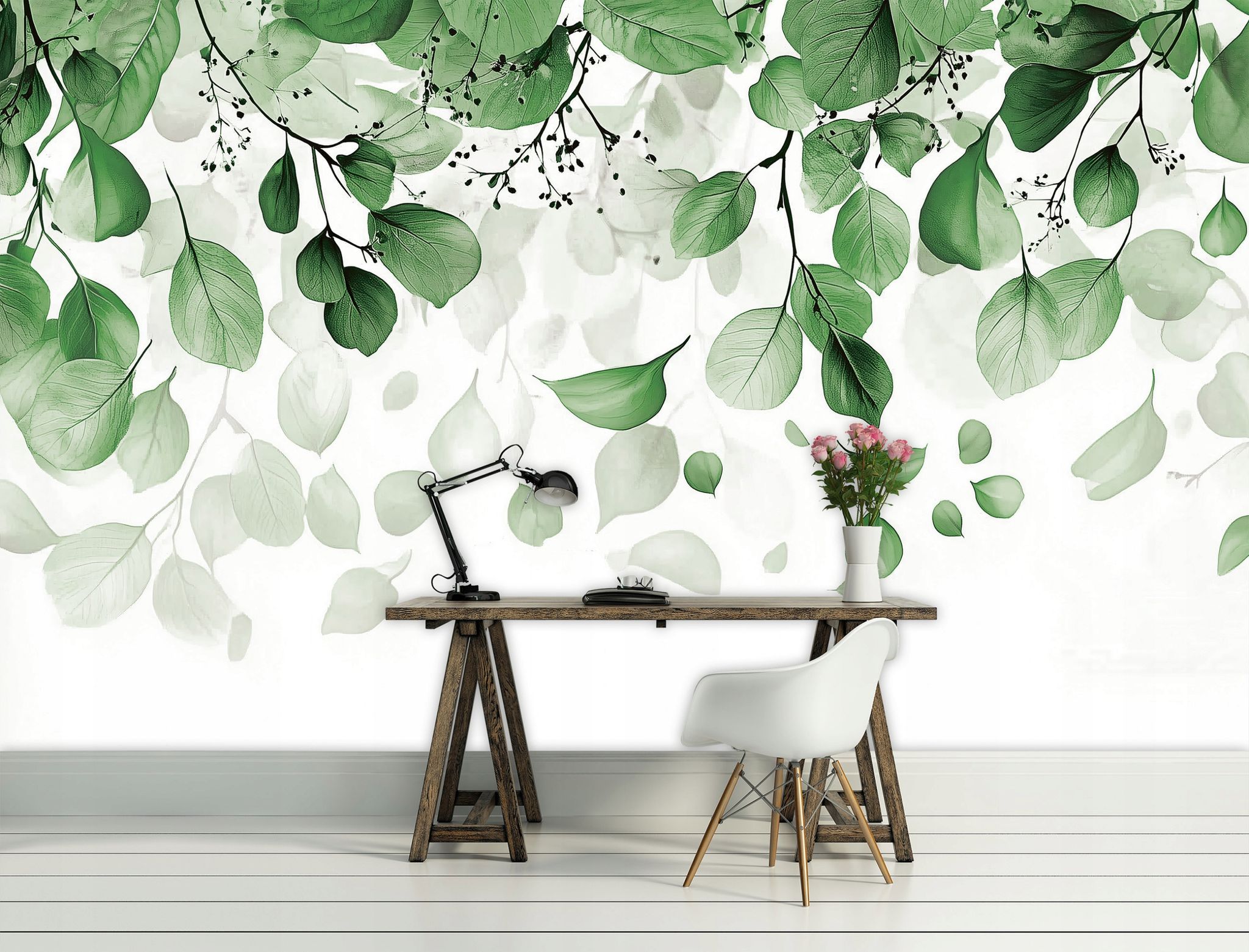 Wallarena Vlies Fototapete Botanisch 150x105 Cm, Tapeten, Für Wohn Und Schlafzimmer, Vliestapete Wandtapete Tapete 3d Effekt- Inkl. Kleister - Natur Blätter