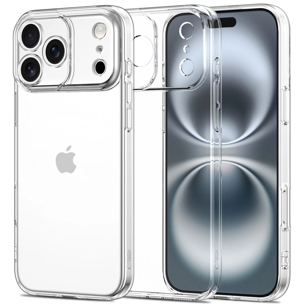 Oem Transparent Tech-Protect Flexair Hülle Für Iphone 17 Pro Max –