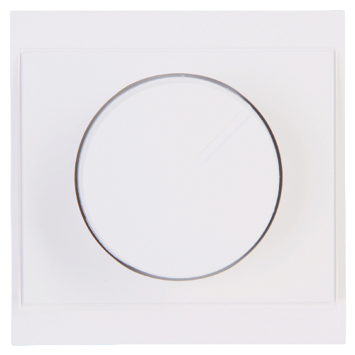 Kopp - Abdeckung Für Druck- Wechseldimmer Malta, Arktisweiß, 312313186