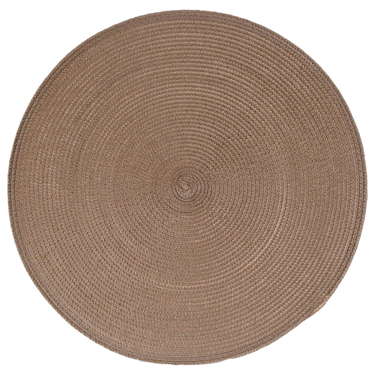 Tischset Geflochten D38cm Taupe - Sg Secret De Gourmet