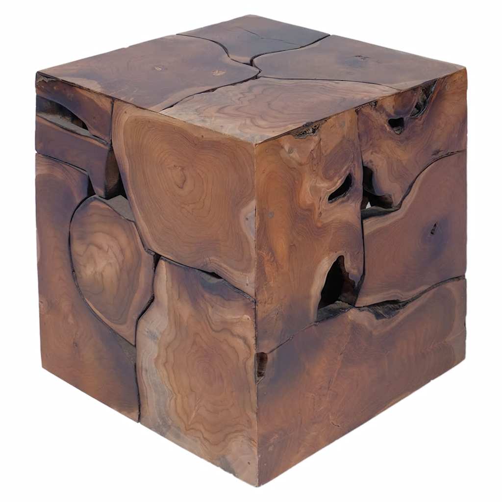 Tabouret Bois De Teck Massif Vidaxl