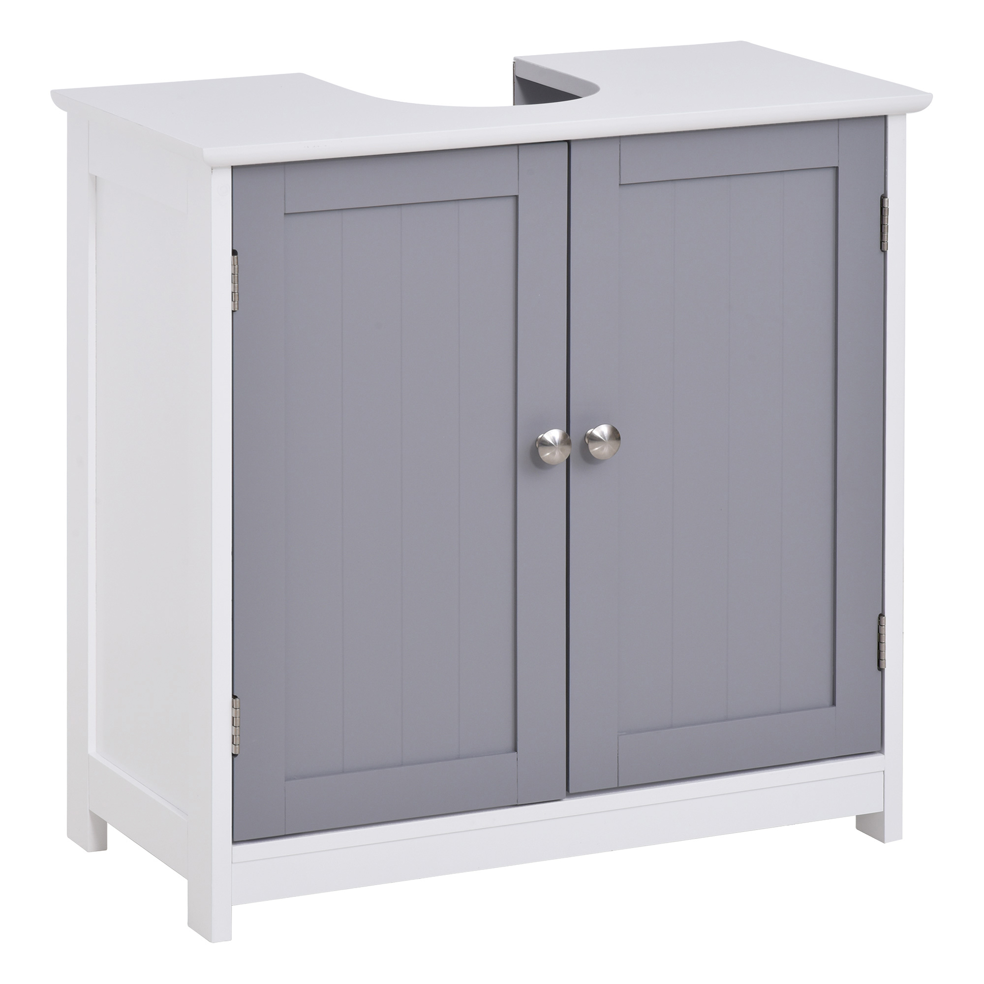 Kleankin - Meuble Salle De Bain - Meuble Sous-vasque - Placard 2 Portes