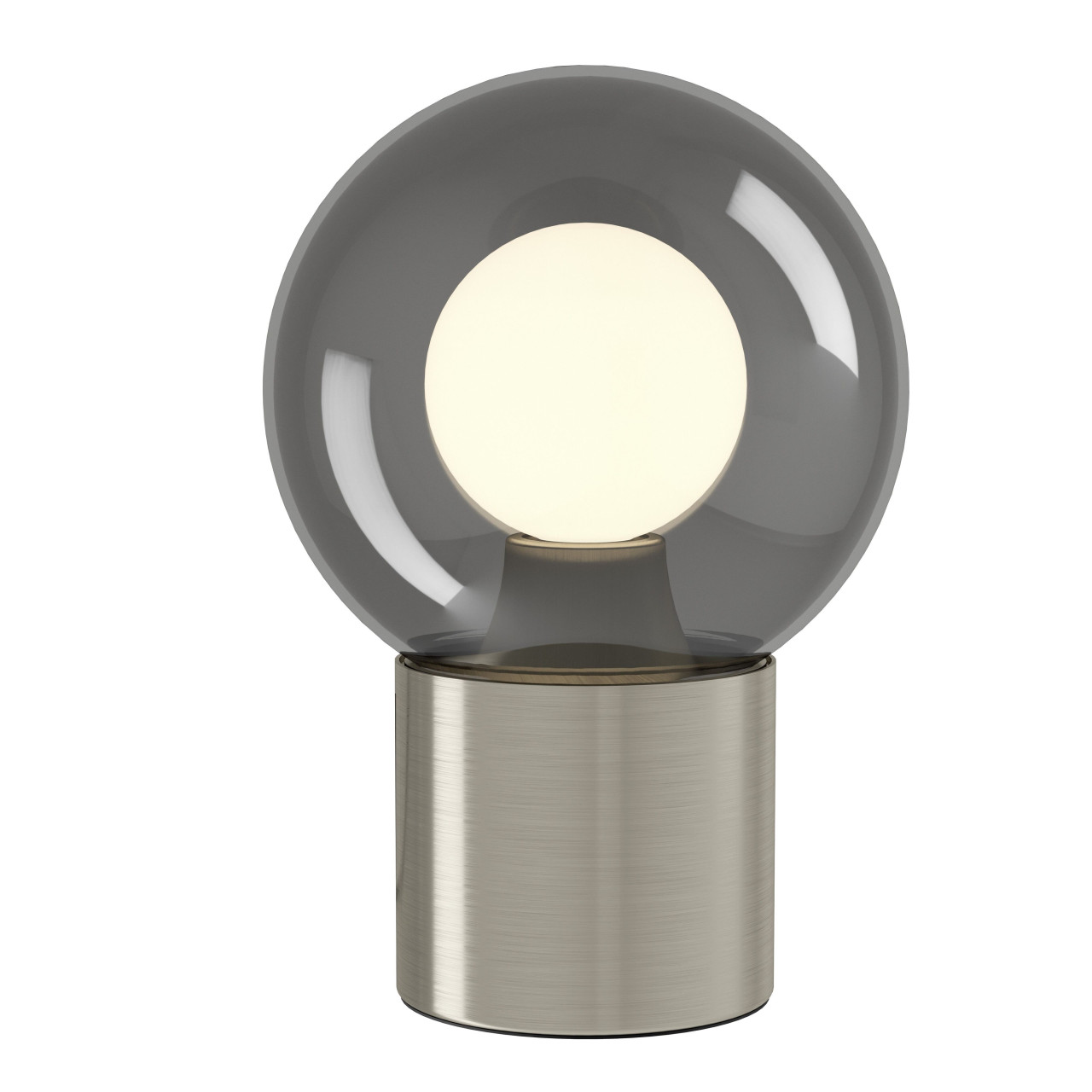 Eglo Tischleuchte Bravino E14 Ø 12 x 17,5 cm nickel/chrom - Image 2