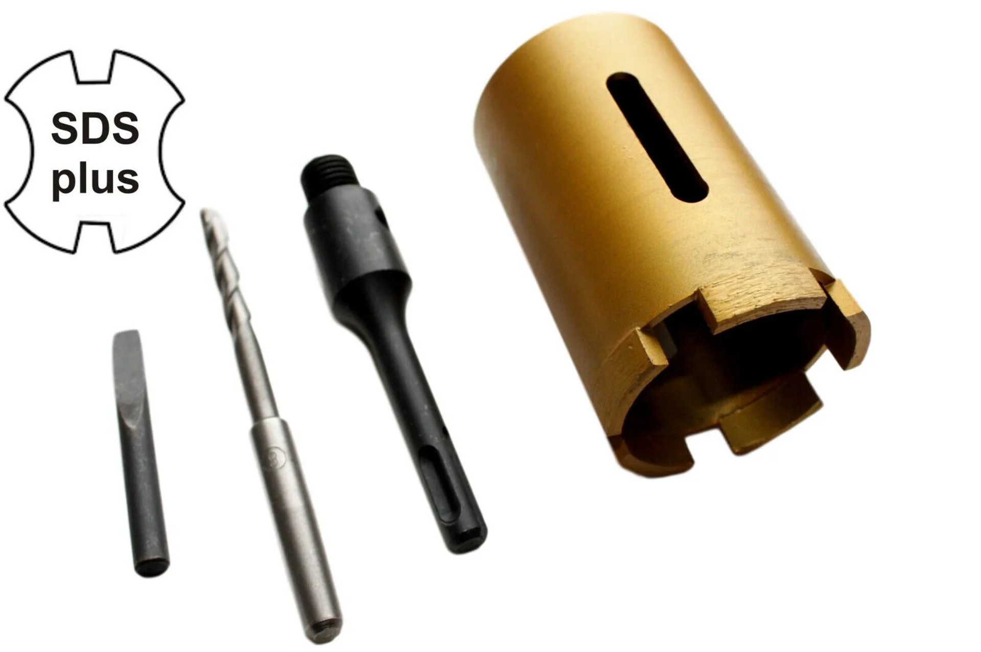 Boni-Shop® Diamantbohrkrone, 68mm, Sds Plus Bohrkrone, Steckdosenbohrkrone