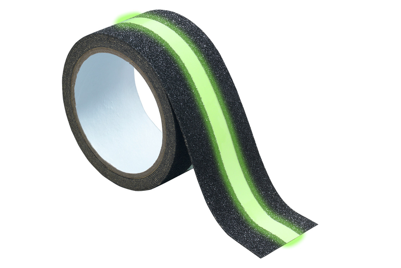 Self Confort Schwarz - Maximex Anti-Rutsch-Leuchtband 2In1 3M, Zuschneidbar, Kunststoff Kunststoff (Pet) Grün