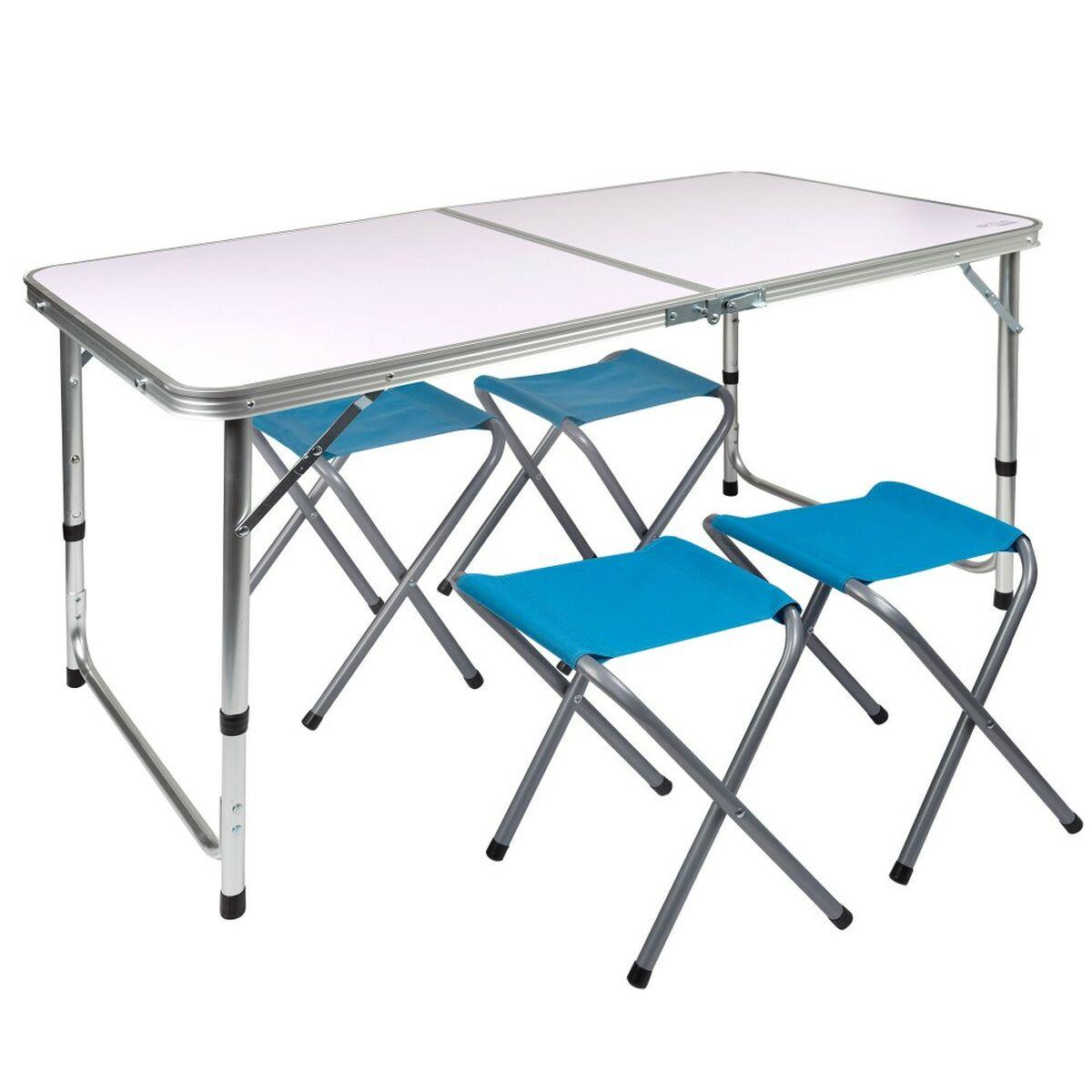 Active Weiß Aktive Klapptisch Mit 4 Hockern - Bild 4