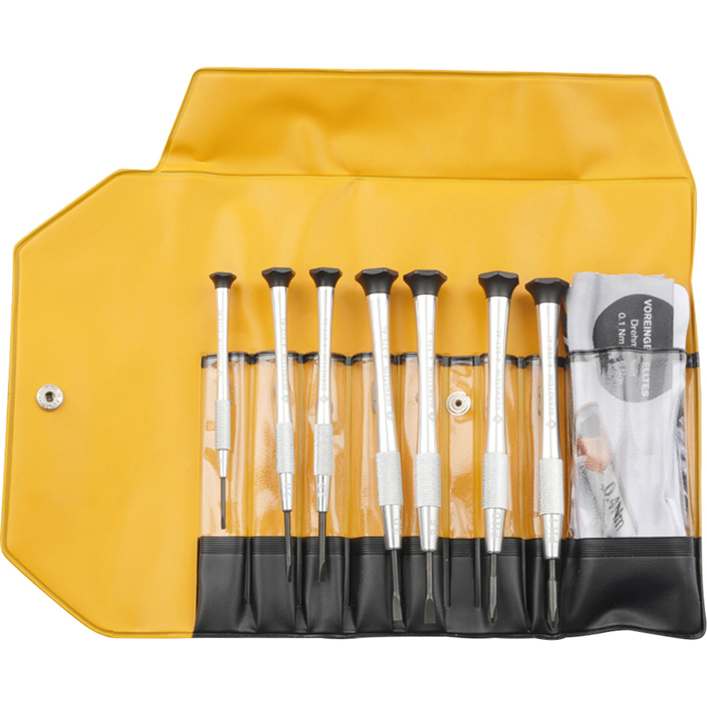 Bernstein Schwarz Tools Präzisionsschraubendrehrset Aus Metall