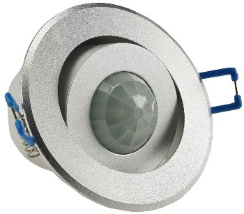 Chilitec Licht Decken-Einbau Bewegungsmelder Aluminium 360 Grad Auch Fr Led - Bild 4