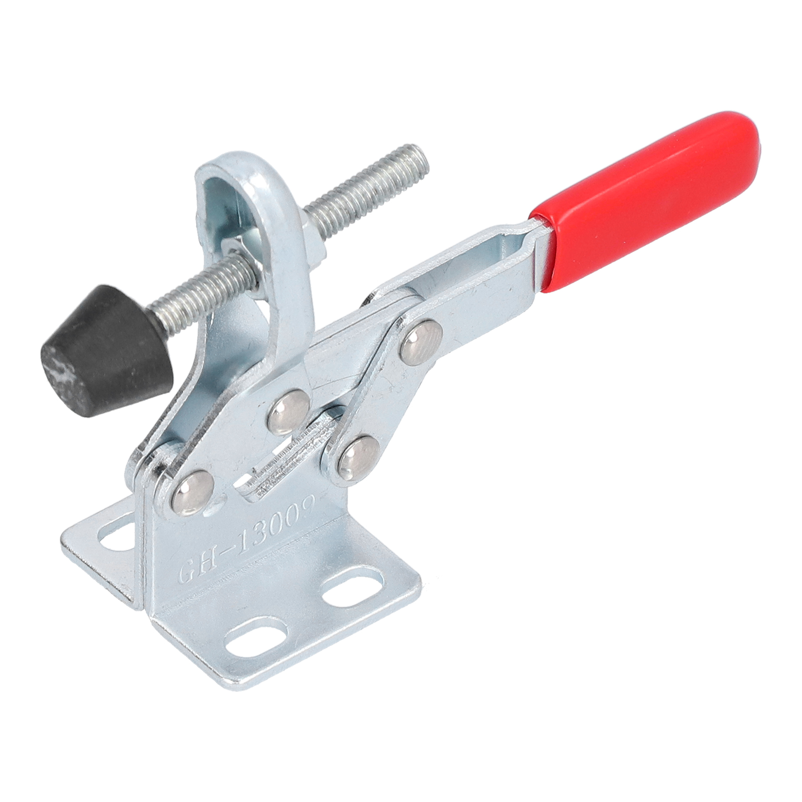 Pince à genouillère à dégagement rapide en fer et plastique, capacité de maintien 30 kg, 1 pince + kit de vis
