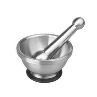 Ibili Silber Zum Zerkleinern Von Gewürzen Und Kräutern, Mörser, - Bild 3