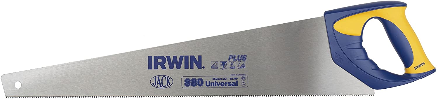 Irwin Blau/Gelb Handsäge, Gehärtetes Sägeblatt 350Mm 14T - Bild 4
