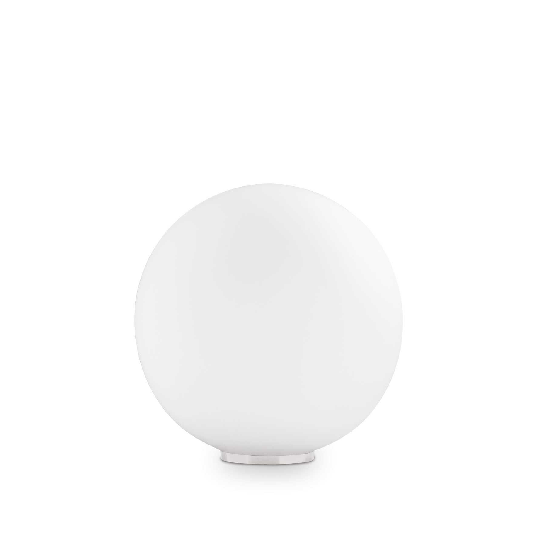 Ideal Lux Weiß Mapa Bianco - 1 Light Medium Globe Tischlampe E27 - Bild 3