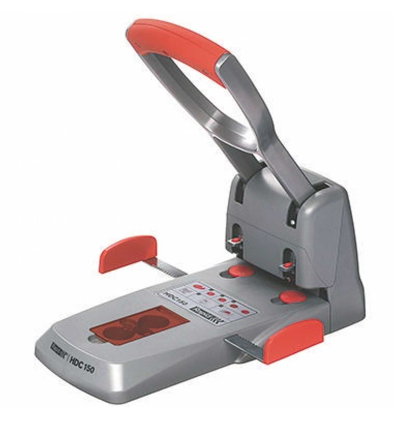 Rapid HDC150, 150 Blätter, Rot, Silber, ABS Synthetik, Metall, 8 cm, 6 mm, A5 - Image 6