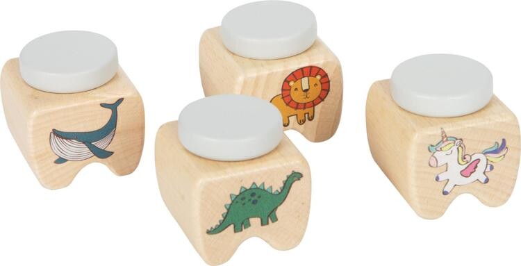 Small Foot - Wooden Baby Tooth Boxes - 4 pcs - Image 3