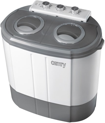 Camry Grau Waschmaschine Cr8052 Top 3Kg 450W Klasse A Weiß/ Tragbar - Image 2